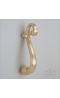 Sundance door knocker - satin brass - Custom Door Hardware