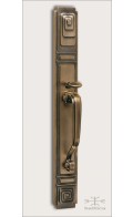 Sundance thumblatch - antique bronze - Custom Door Hardware
