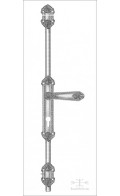 Anastasia cremone bolt II w/ keyhole - Custom Door Hardware