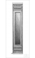 Anastasia recessed pull, rectangle, 193mm | Custom Door Hardware