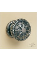 Augustus door knob S & rose 55mm | antique nickel | Custom Door Hardware