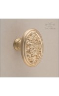 Aurelia cabinet knob | satin bronze | Custom Door Hardware 