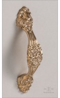 Aurelia cabinet pull I, c-c 3 inch - satin bronze - Custom Door Hardware