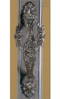 Aurelia door pull I - antique brass - Custom Door Hardware2