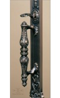 Aurelia thumblatch | antique bronze | Custom Door Hardware 2