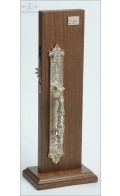 Aurelia thumblatch | polished bronze | Custom Door Hardware 3