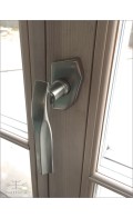 Briede lever & rose W - project photo - Custom Door Hardware2