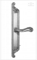 Chambord backplate & lever | Custom Door Hardware