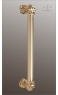 Dalia cabinet pull C - satin brass - Custom Door Hardware