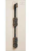 Dalia surface bolt - antique bronze - Custom Door Hardware