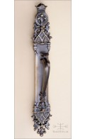 Davide door pull II, Leaf, 21cm | Custom Door Hardware | antique bronze