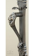 Davide Lion II thumblatch | antique bronze | Custom Door Hardware 2
