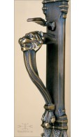 Davide Tigre thumblatch | antique bronze | Custom Door Hardware 2