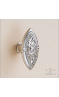Davide cabinet knob - satin nickel - Custom Door Hardware