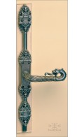 Davide cremone bolt - antique nickel - Custom Door Hardware