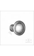 Gabriel cabinet knob, round, 33mm | Custom Door Hardware 
