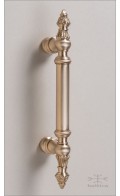 Gabriel cabinet pull D1 c-c 4 inch - satin bronze - Custom Door Hardware