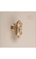 Manifesto cabinet knob M | satin bronze | Custom Door Hardware2