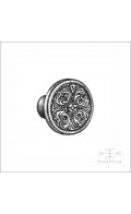 Manifesto cabinet knob, round | Custom Door Hardware