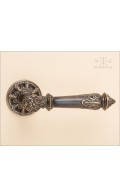 Manifesto lever & rose 53mm | antique bronze | Custom Door Hardware1