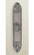 Manifesto recessed pull P, 250mm - antique nickel - Custom Door Hardware