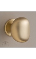 Palanga door knob & rose 44mm - satin bronze - Custom Door Hardware2