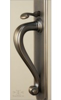 Riverwind thumblatch | antique bronze | Custom Door Hardware 2
