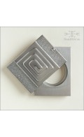 Sundance cylinder collar - satin nickel - Custom Door Hardware2