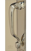 Sundance door pull 205mm - polished nickel - Custom Door Hardware 