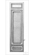 Sundance recessed pull W, 204mm | Custom Door Hardware