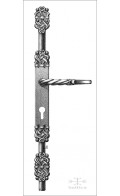 Telluride cremone bolt II w/ keyhole - Custom Door Hardware