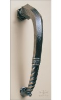 Telluride door pull 32 cm - antique brass - Custom Door Hardware