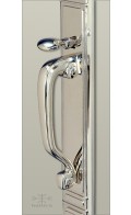 Sundance thumblatch - polished nickel - Custom Door Hardware2